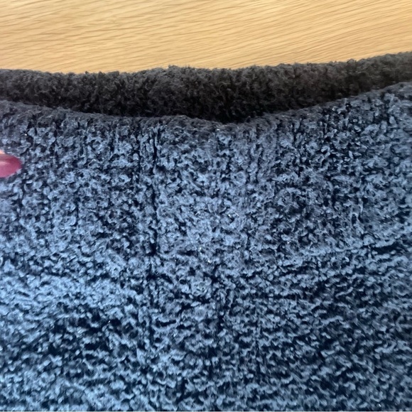 Skims Womens Faux Sherpa Teddy Lounge Pants Black Pull On Size 2X 3X - Picture 3 of 9